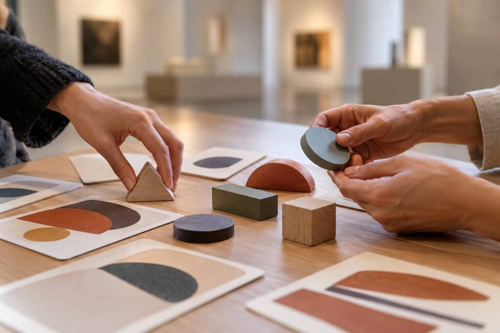 Illustration de détail sur le sujet : Ateliers de médiation au Musée des Confluences
